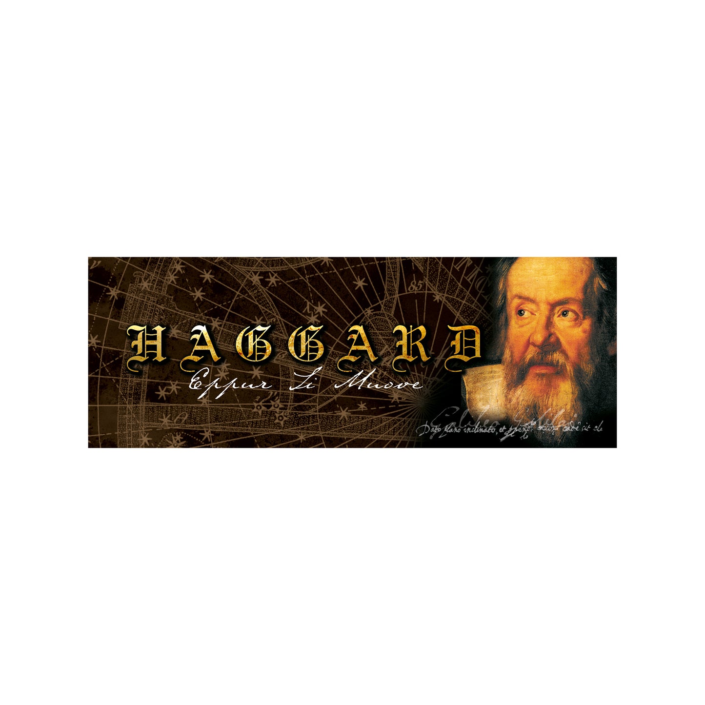 Haggard Aufkleber Sticker - Eppur Si Muove