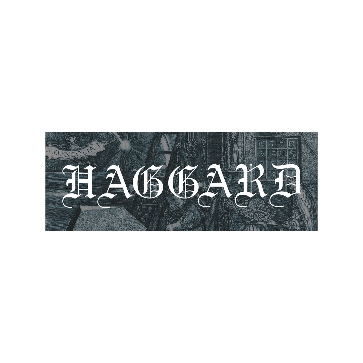 Haggard Aufkleber Sticker - Melancholie