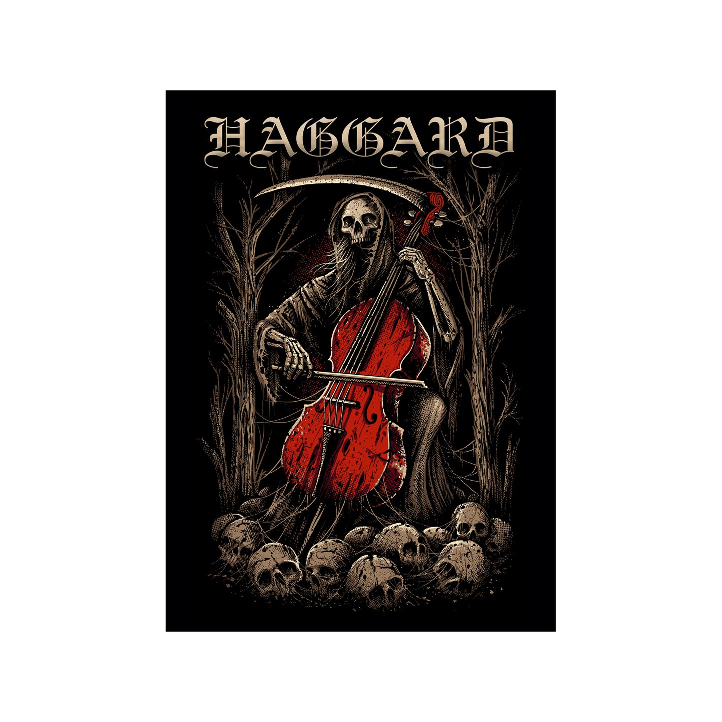 Haggard Aufkleber Sticker - Melodie der Schatten